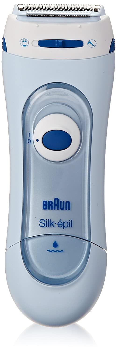 Braun Silk-épil LS5160WD Lady Shaver - Wet & Dry Cordless Electric Hair Removal Razor and Bikini Trimmer for Women