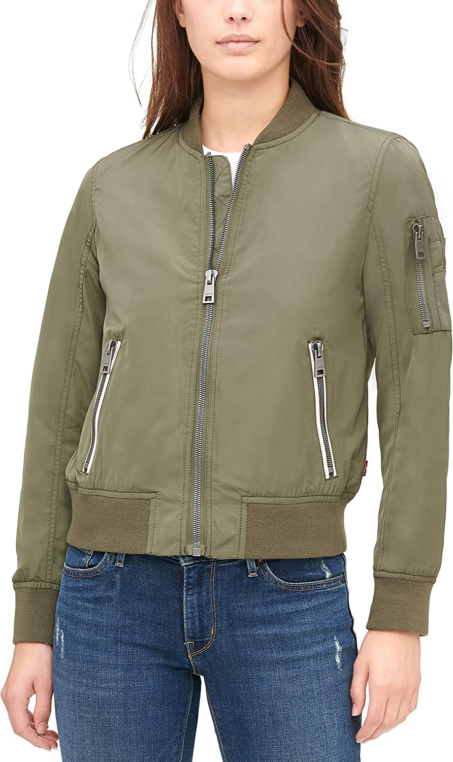 Levi's Women's Melanie Bomber Jacket (Standard & Plus Sizes)