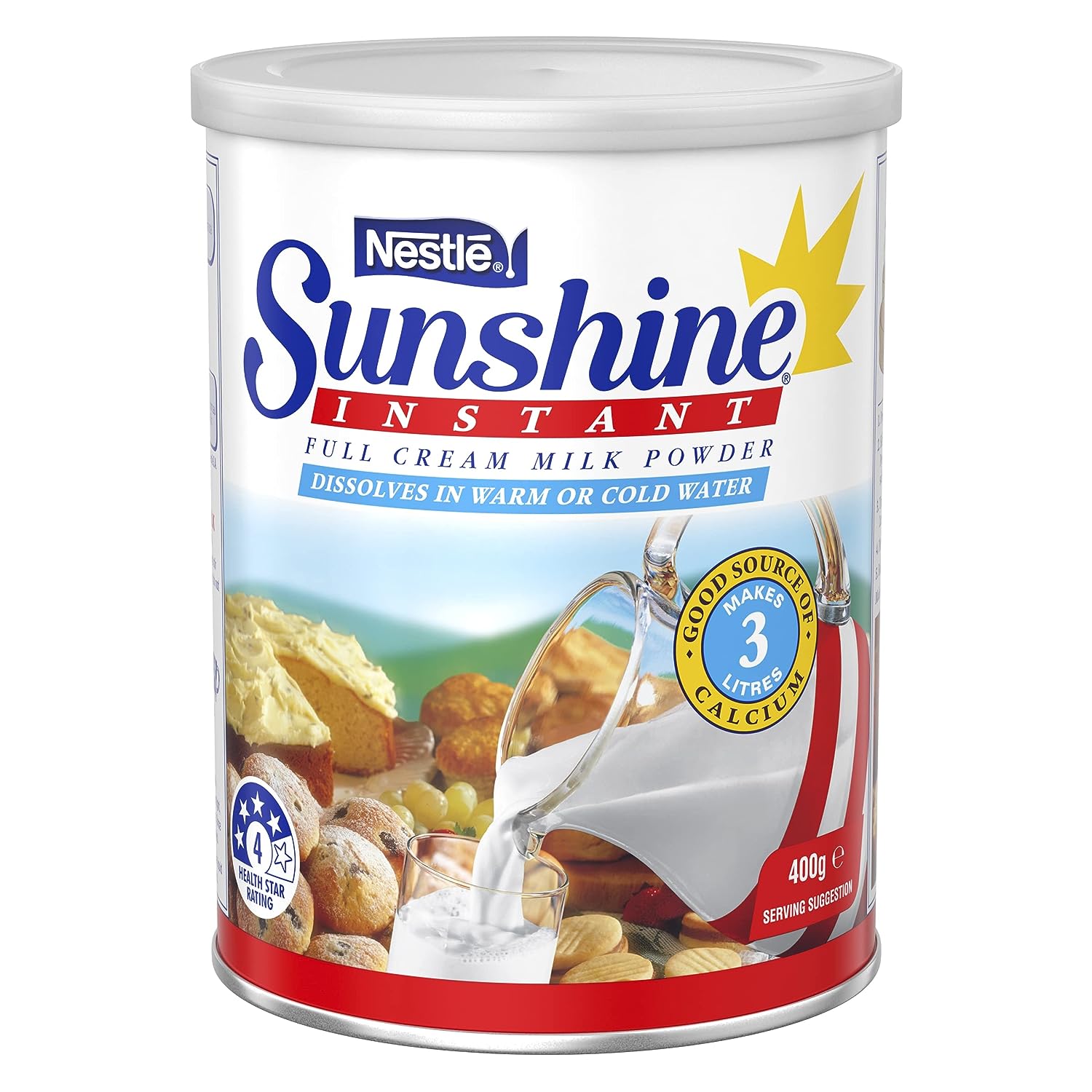 Sunshine Instant Powdered Milk 400g - Australian