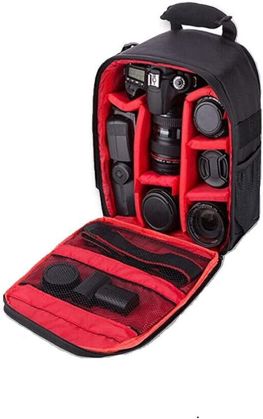 winvin Waterproof SLR/DSLR Camera Backpack Shoulder Bag Travel Case for Canon Nikon Sony Digital Lens