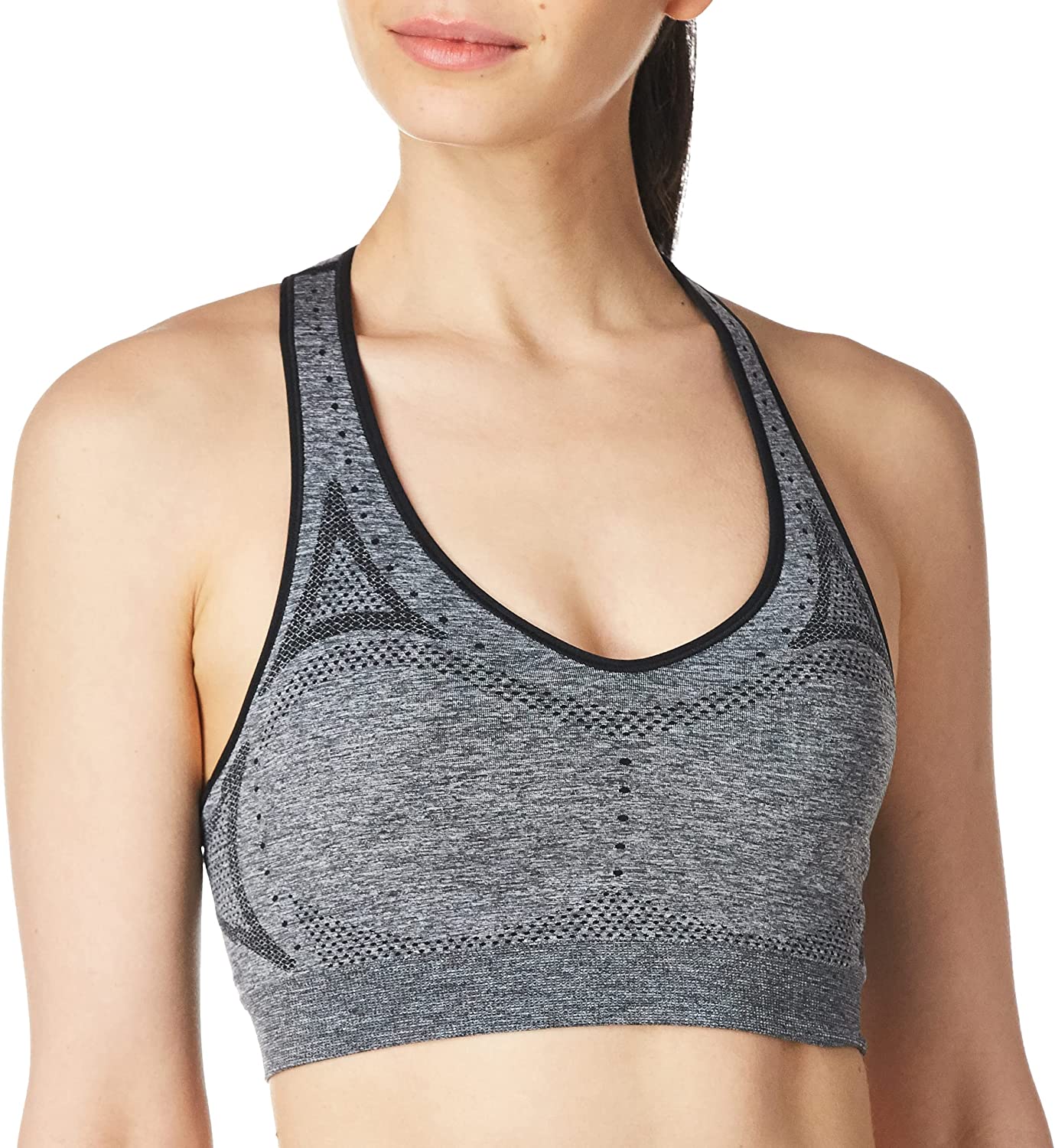 Hanes Women's Seamless Racerback Sports Bra