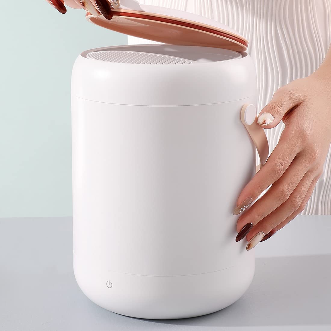 Portable Washing Machine, Ozone & Blue Light Deep Clean Mini Washing Machine, Smart Timer Control Washer Machine, Portable Washer for Socks and Tiny Things