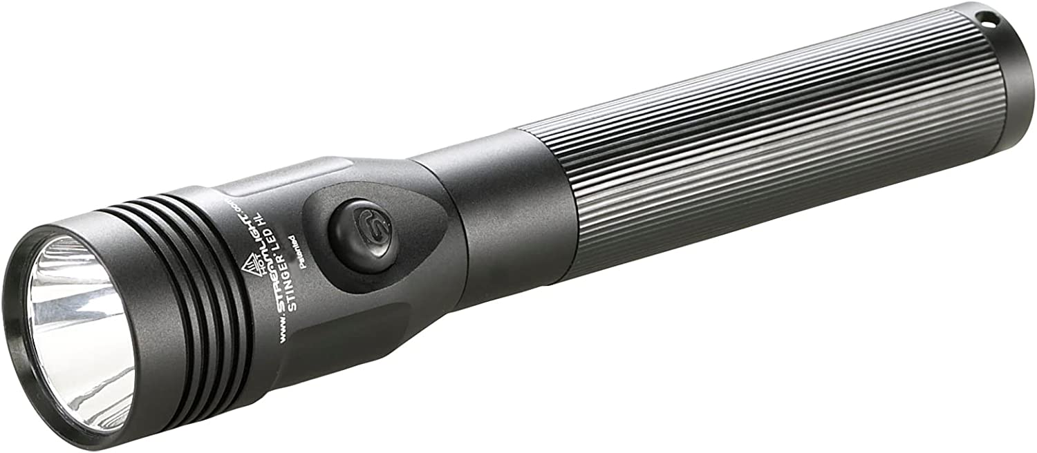 Streamlight 75429 Stinger 800-Lumen LED High Lumen Rechargeable Flashlight Without Charger, Black