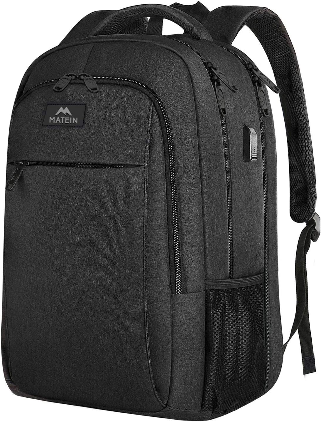 MATEIN Extra Large Backpack, 17 Inch Travel Laptop Backpack with USB Charging Port, Anti Theft TSA Friendly Business Work School Bookbag for Men Women