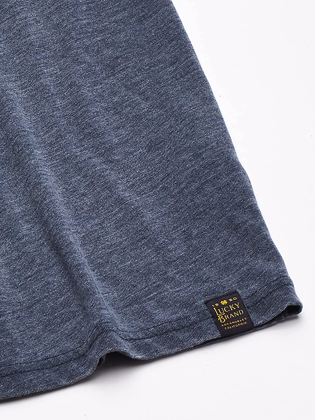 Lucky Brand Men's Venice Burnout Notch Neck Tee Shirt