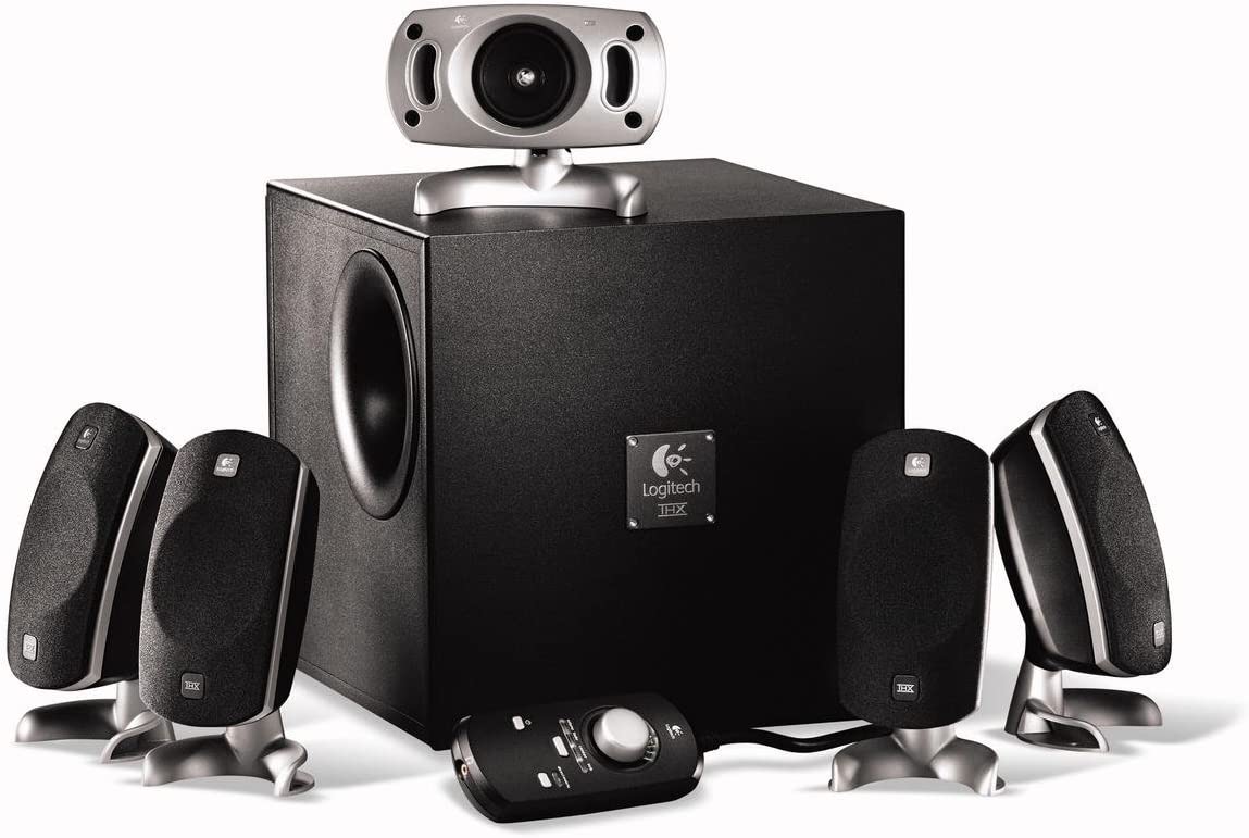 Logitech Z-5300e THX-Certified 280-Watt 5.1 Surround Sound PC and Gaming Speaker System