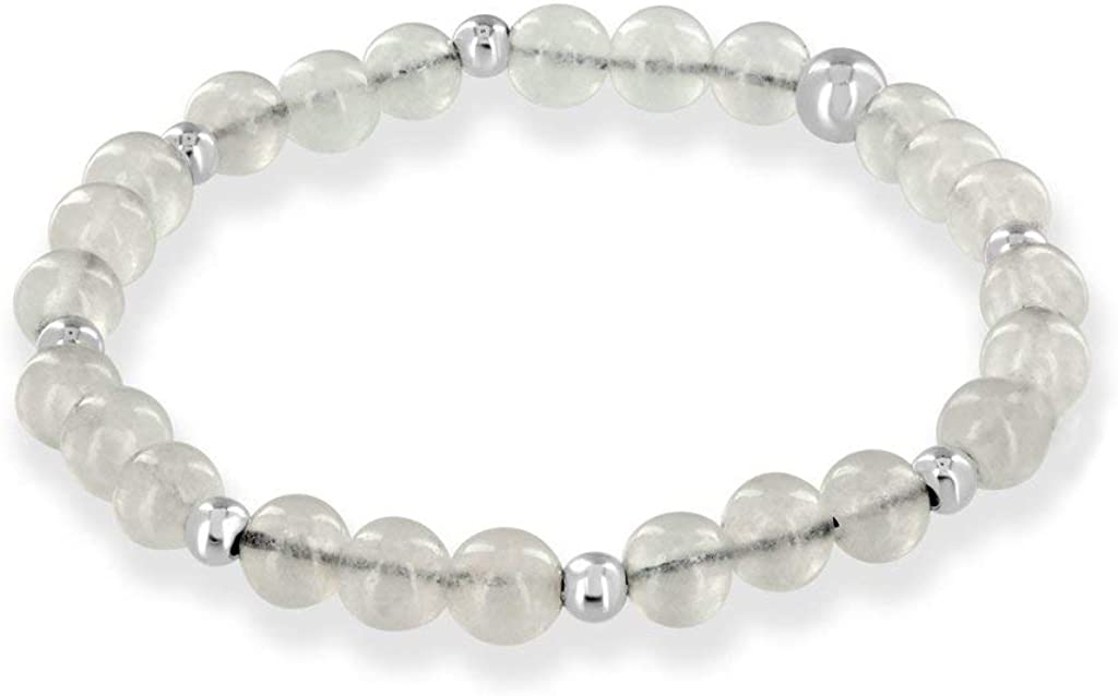 Believe London Gemstone Healing Chakra Bracelet Anxiety Crystal Natural Stone Men Women Stress Relief Reiki Yoga Diffuser Semi Precious