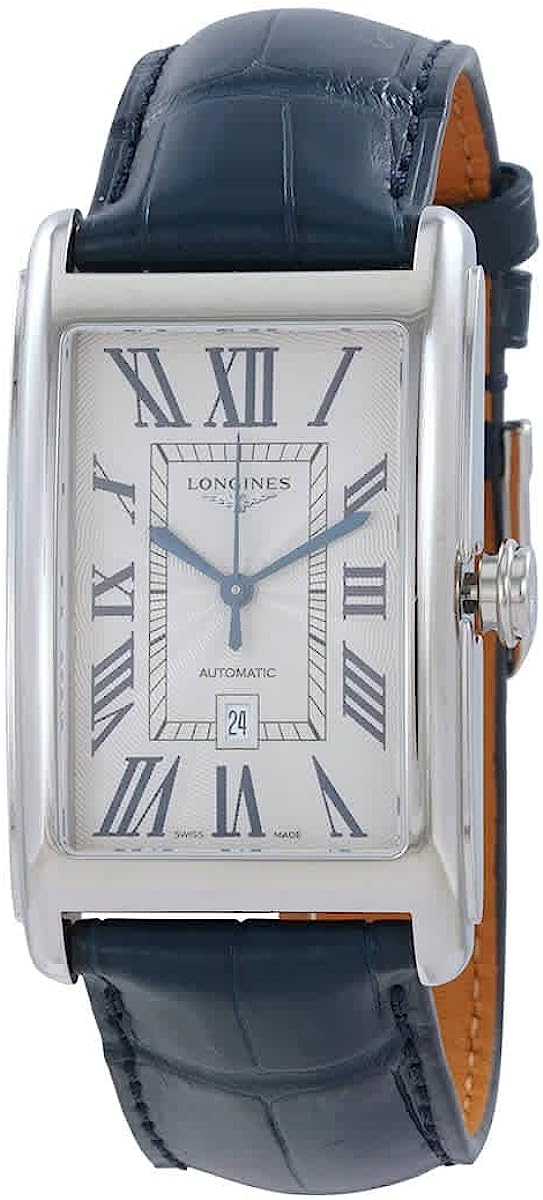 Longines Dolce Vita Mens 21MM SS Blue Leather L5.767.4.71.9