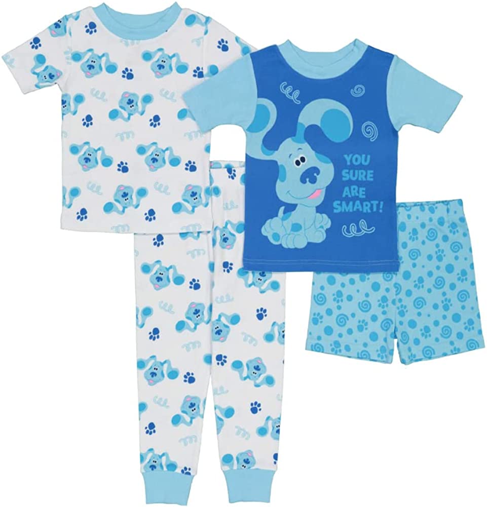Nickelodeon boys Blues Clues Snug Fit Cotton Pajamas