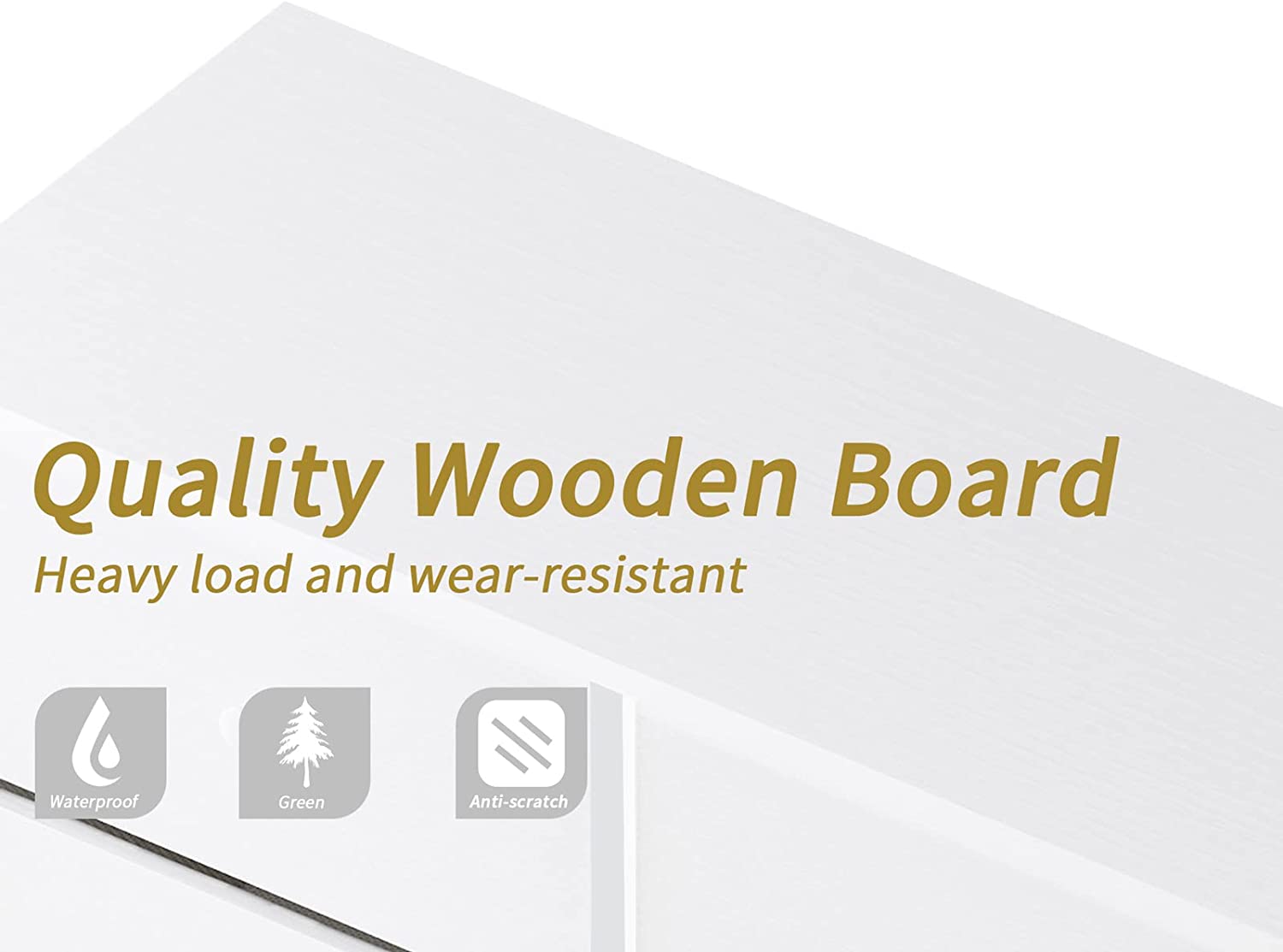 BOLUO White Dresser for Bedroom 6 Drawer Organizers Fabric Storage Chest Tower Small Dressers Unit for Closet Nursery Hallway Office, Kids and Adult Modern