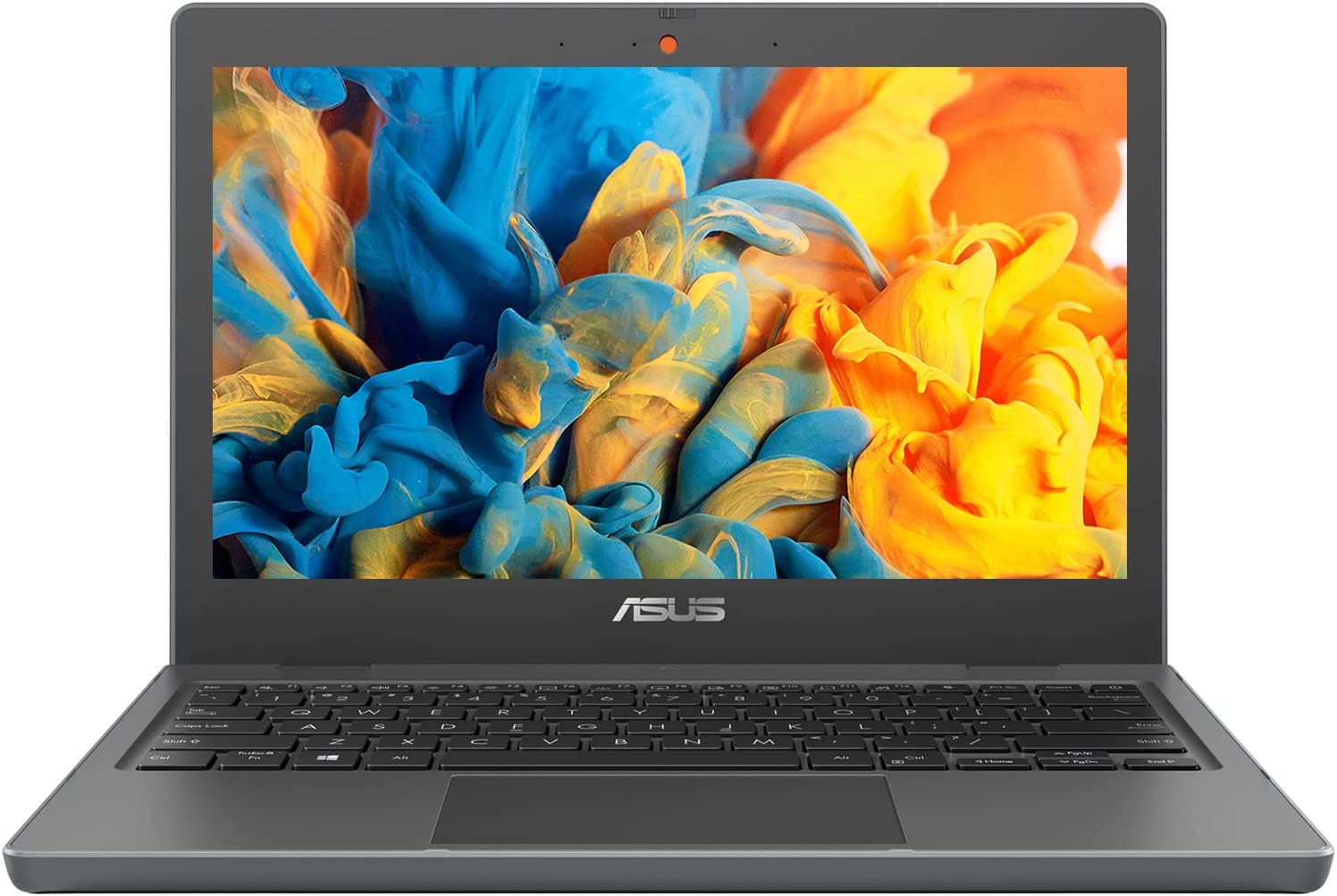 ASUS 2022 Newest Military-Grade Student Laptop, 11.6'' HD Certified Eye-Care Display, Intel Dual-Core Processor, 4GB RAM, Ethernet Port, Keyboard, USB Type-C, Win10 Pro (256GB Storage) (BR1100)