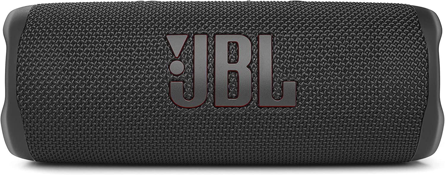 JBL Flip 6 - Portable Bluetooth Speaker, powerful sound and deep bass, IPX7 waterproof, 12 hours of playtime, JBL PartyBoost for multiple speaker pairing for home, outdoor and travel (Black)