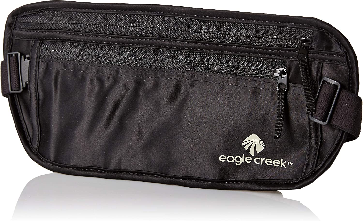 EAGLE CREEK TRAVEL GEAR Undercover Silk Money Belt, Black, One Size