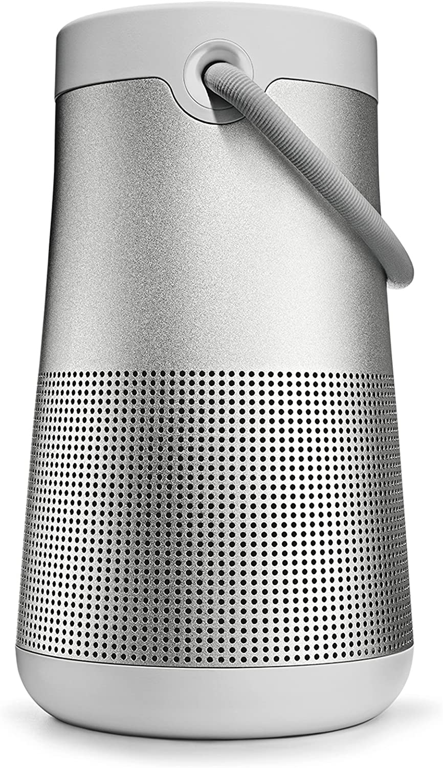 Bose SoundLink Revolve + Portable & Long-Lasting Bluetooth 360 Speaker - Lux Gray